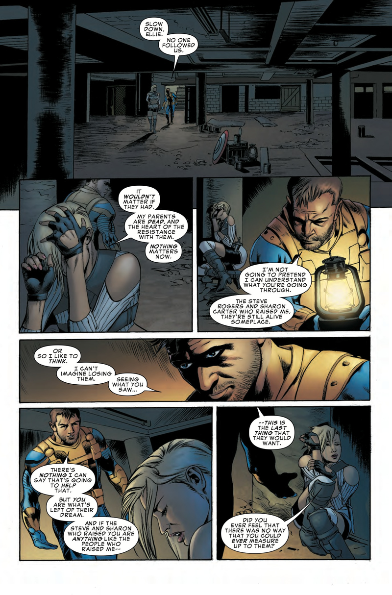 Illustration for article titled Exclusive Marvel preview: Nomad goes on the run in Hail Hydra #3